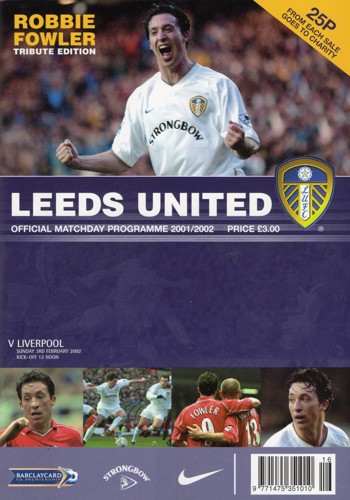 Match programme